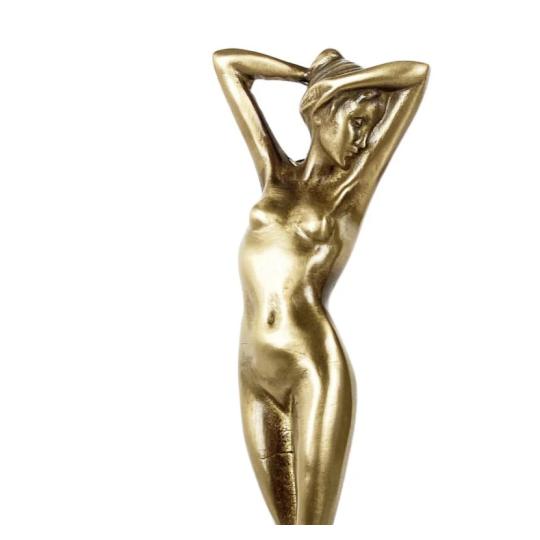 bronz noi kis szobor klasszikus szecesszios arany elegans dekoracio polgari lakas lameridiana ajandek elegans.jpg
